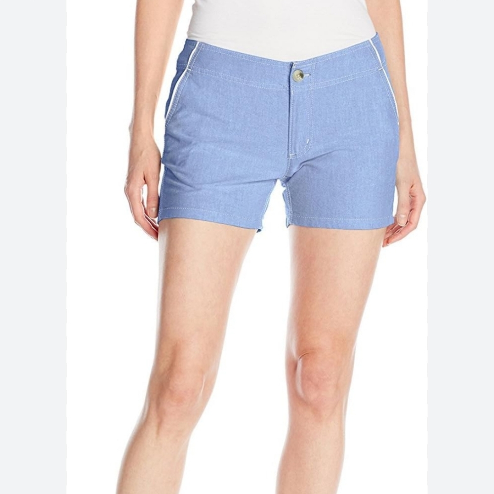 Columbia PFG Performance Shorts Size 14 Solar Fade Blue UPF 30 4 Inch Inseam